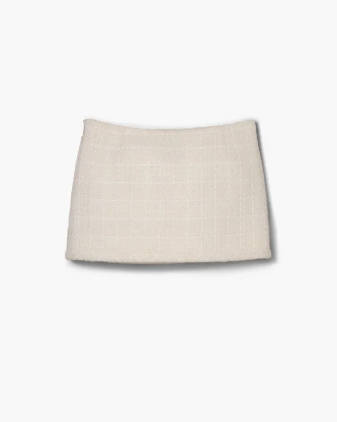 Minifalda de tweed