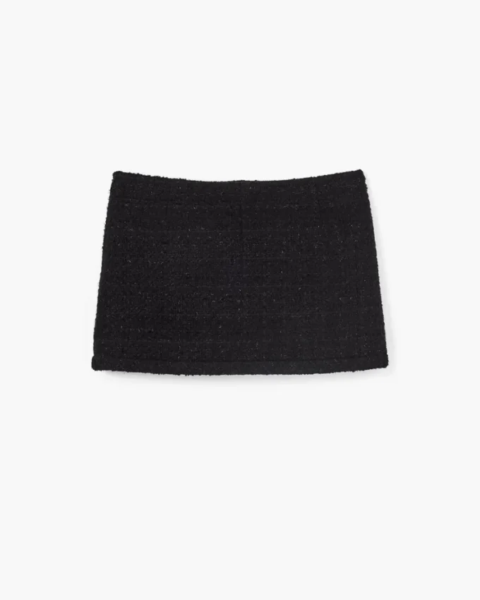 Minifalda de tweed