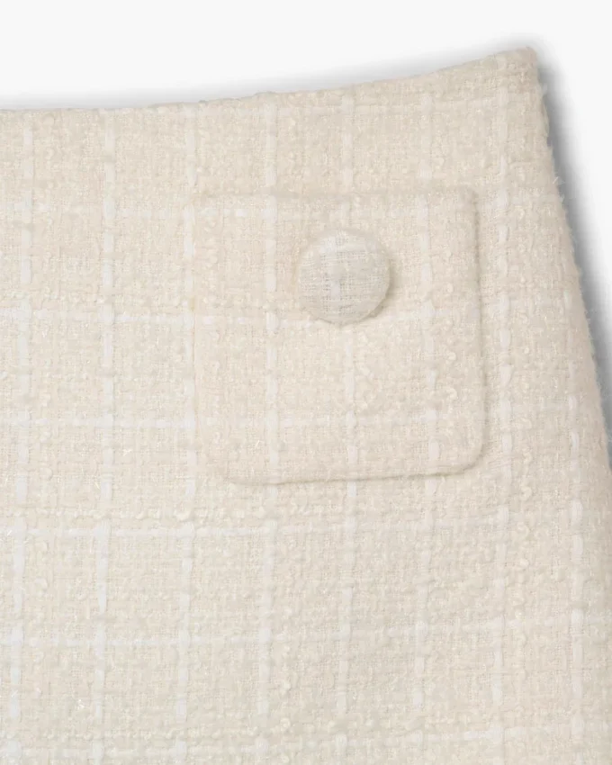 Minifalda de tweed