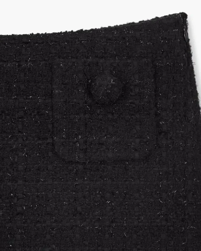 Minifalda de tweed