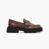 Mocasines Frankie de piel desgastada