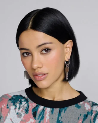 Pendientes con forma de llave y cerradura