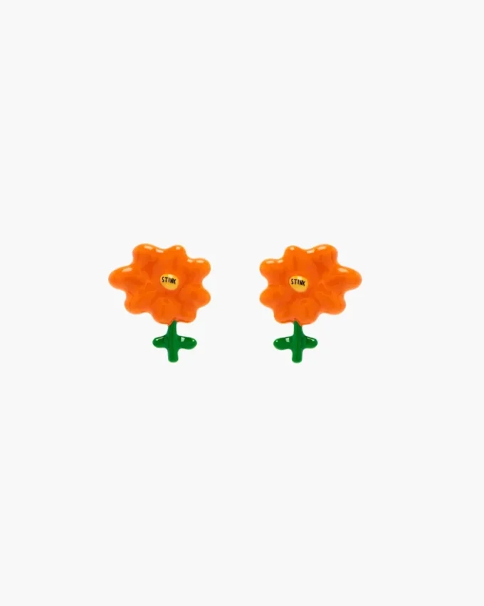 Pendientes con tachuelas Joy Flower de David Shrigley X Marc Jacobs