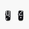 Pendientes de botón Domino