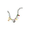 Pulsera con colgantes de personajes