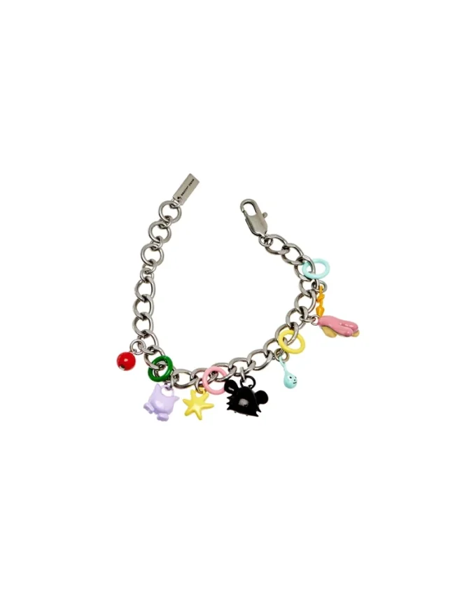 Pulsera con colgantes de personajes