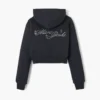Sudadera con capucha corta Charm