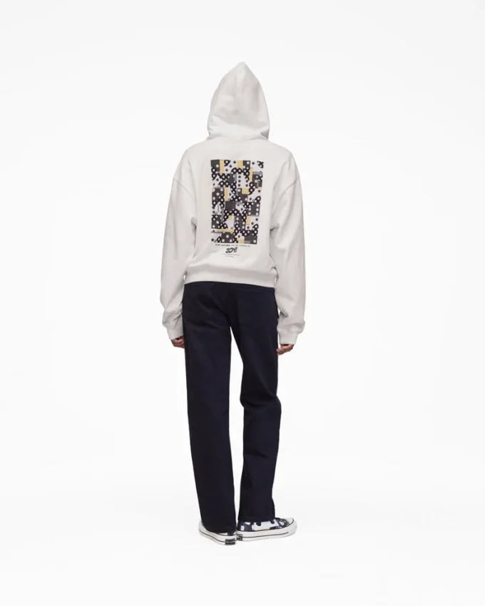 Sudadera con capucha y cremallera Patchwork Dice de Derrick Adams X Marc Jacobs