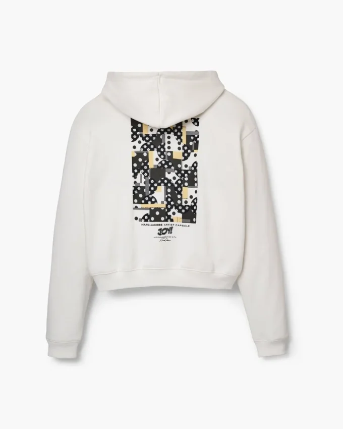 Sudadera con capucha y cremallera Patchwork Dice de Derrick Adams X Marc Jacobs