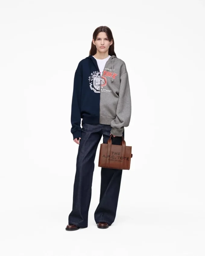 Sudadera con capucha y cremallera Split Crest de A.P.C. X Marc Jacobs