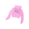 Sudadera con cremallera de punto encogido y peluche