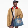 The A.P.C. X Marc Jacobs Denim Medium Tote Bag
