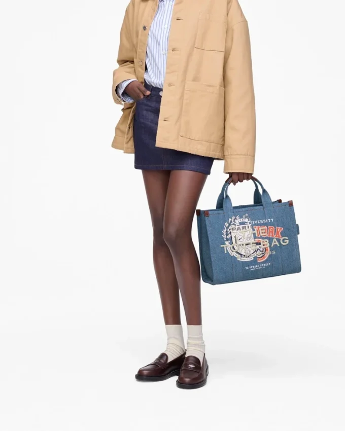 The A.P.C. X Marc Jacobs Denim Medium Tote Bag