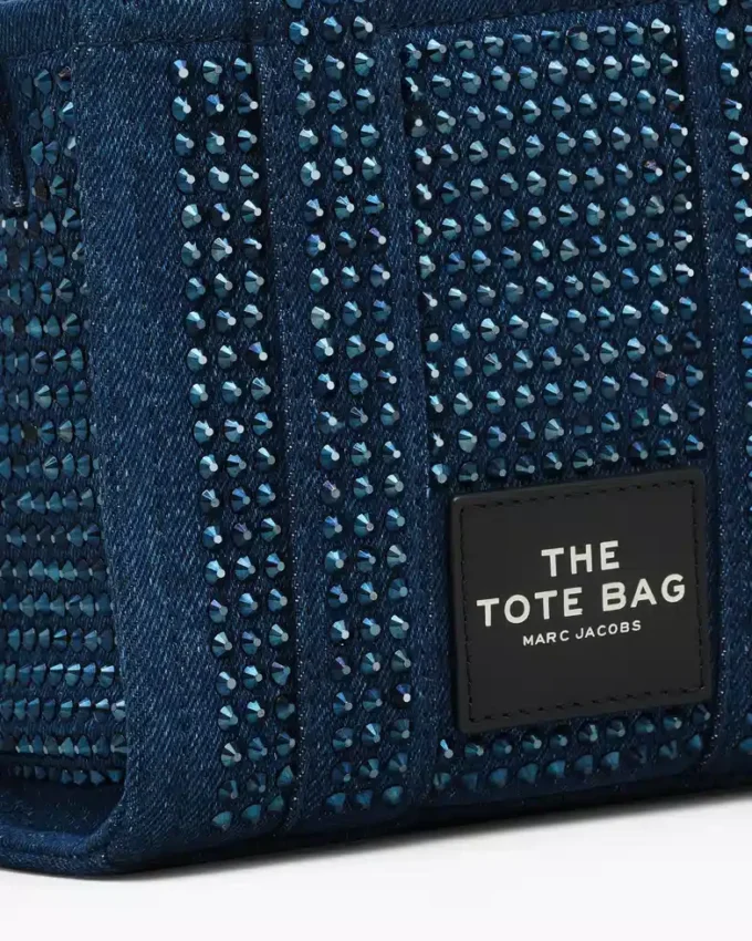 The Crystal Denim Tote Bag The Crystal Denim Tote Bag