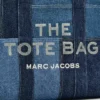 The large denim Tote Bag