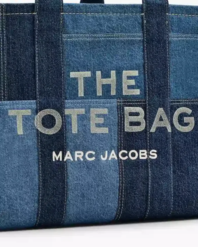 The large denim Tote Bag