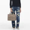 The medium Tote Bag of leather