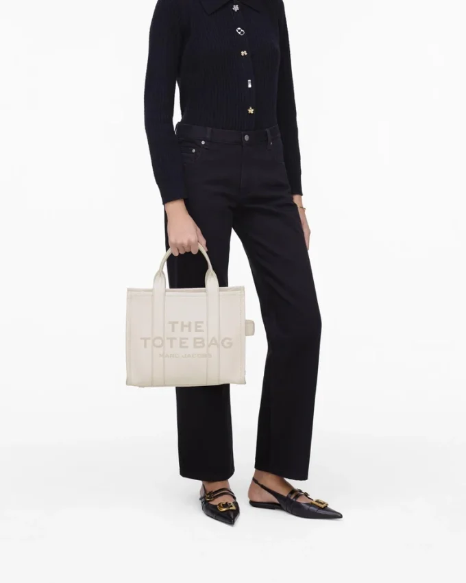 The medium Tote Bag of leather