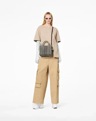 The Monogram Leather Tote Bag Small Tote Bag