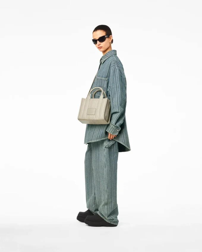 The Monogram Leather Tote Bag Small Tote Bag The Monogram Leather Tote Bag Small Tote Bag