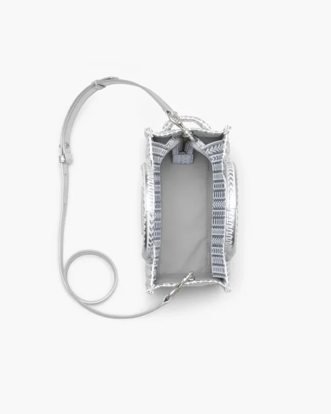 The Monogram Metallic Small Tote Bag