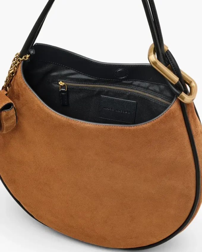 The Suede Large Dual Hobo