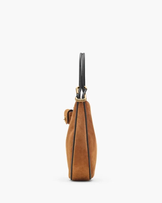 The Suede Large Dual Hobo