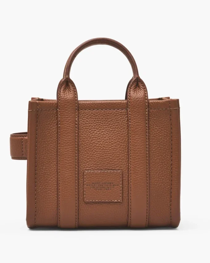 The Tote Bag cruzado de cuero