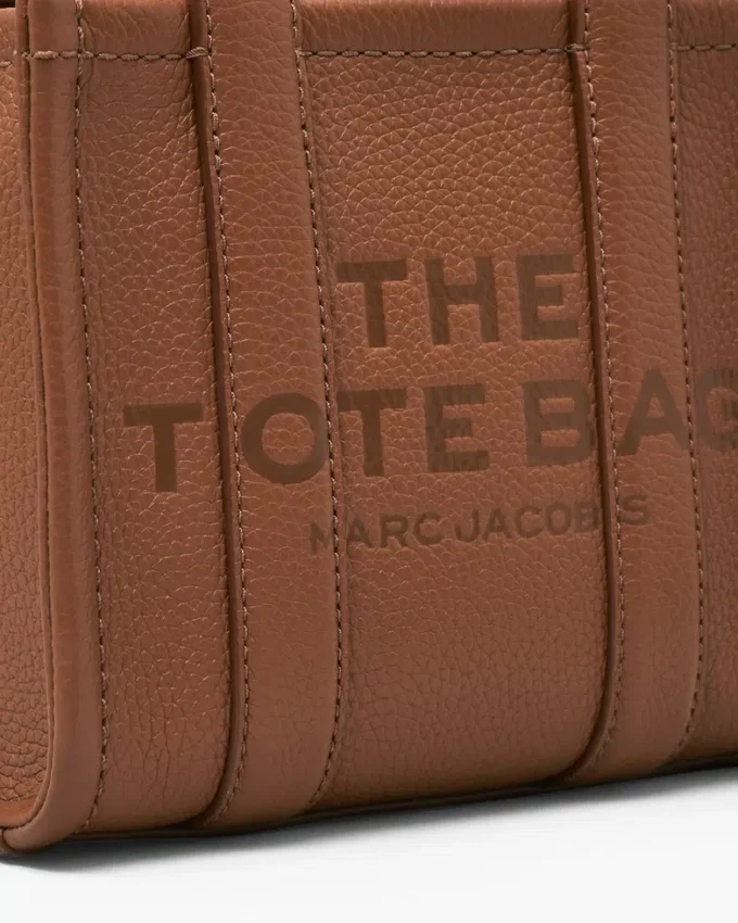 The Tote Bag cruzado de cuero
