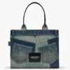 The Tote Bag grande de denim deconstruido