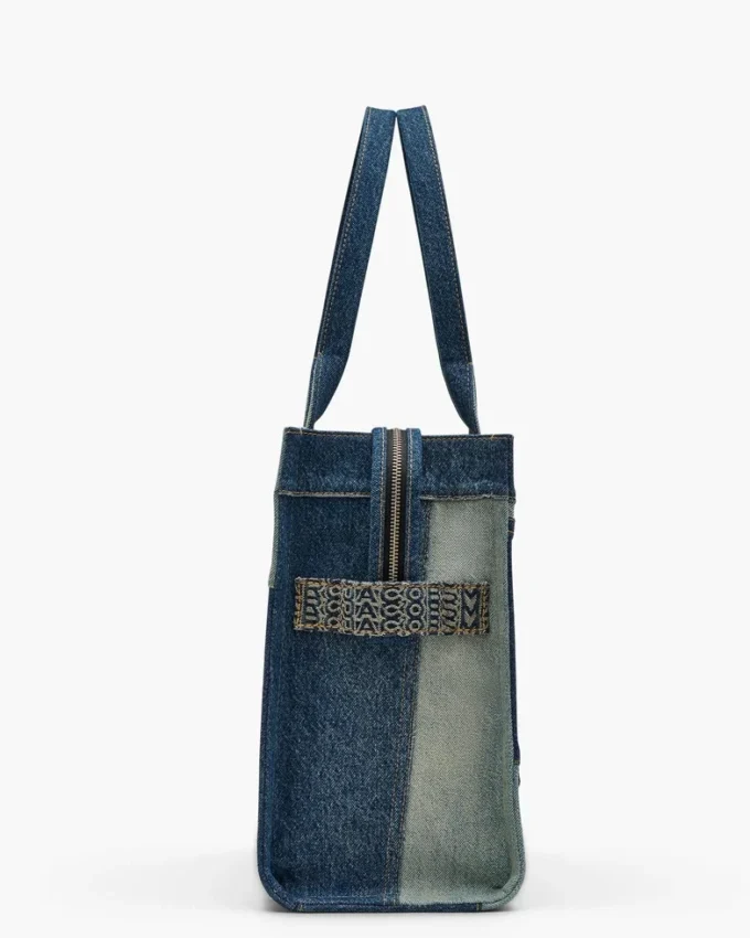 The Tote Bag grande de denim deconstruido