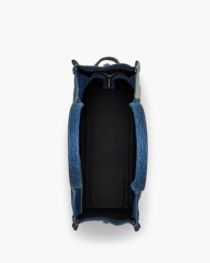 The Tote Bag grande de denim deconstruido