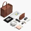 The medium Tote Bag of leather