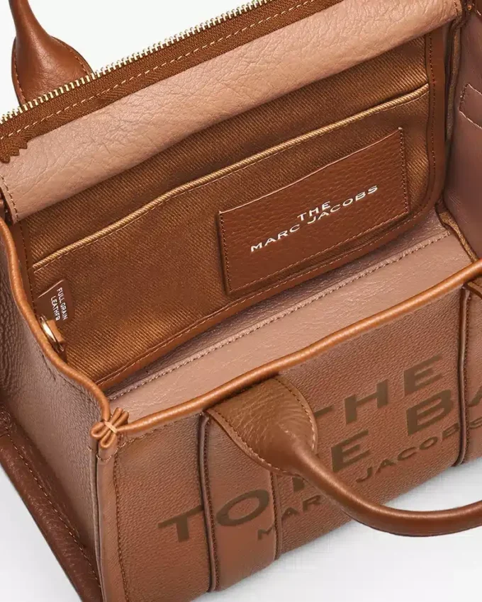 The Tote Bag pequeño de cuero