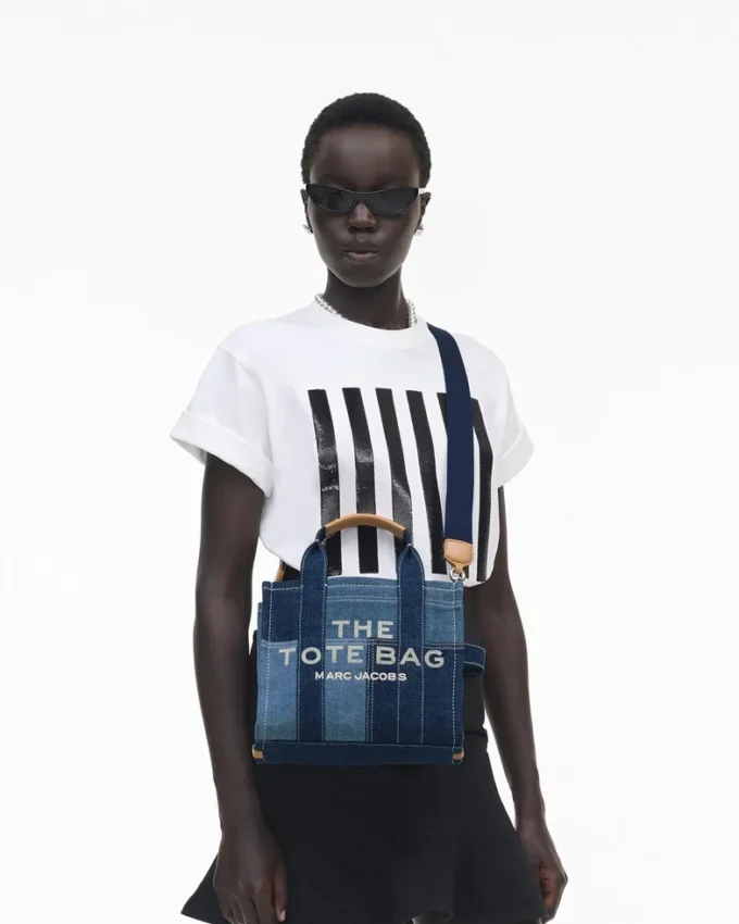 The Tote Bag pequeño de denim