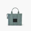 The Tote Bag pequeño de denim lavado con Monogram