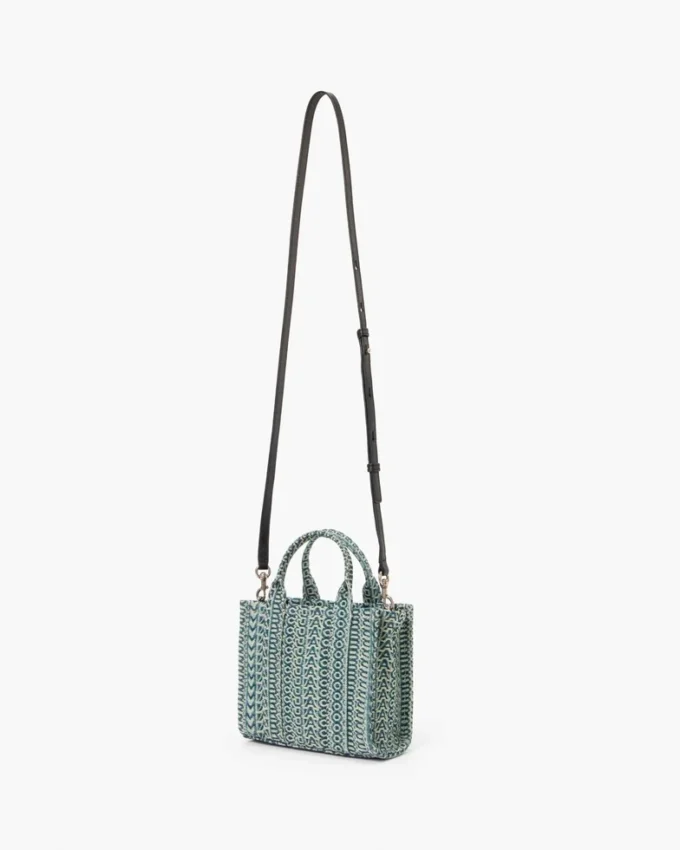 The Washed Monogram Denim Tote Bag