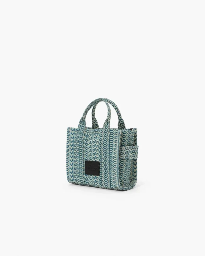 The Washed Monogram Denim Tote Bag