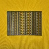 Vestido camiseta encogido con efecto ombré