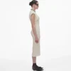 Vestido con costuras