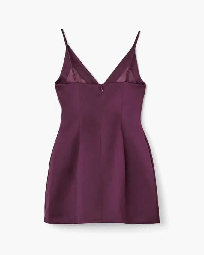 Vestido con lazo de satén