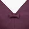 Vestido con lazo de satén