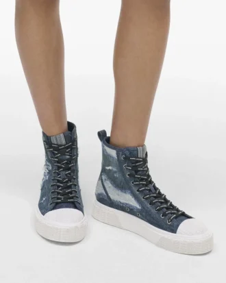 Zapatillas altas Rip And Repair Denim