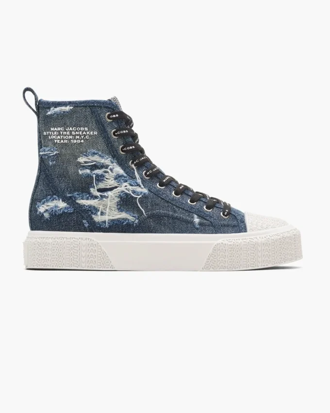 Zapatillas altas Rip And Repair Denim